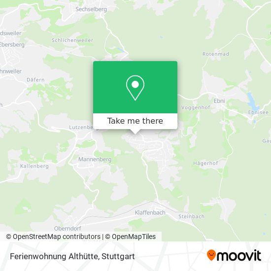 Ferienwohnung Althütte map