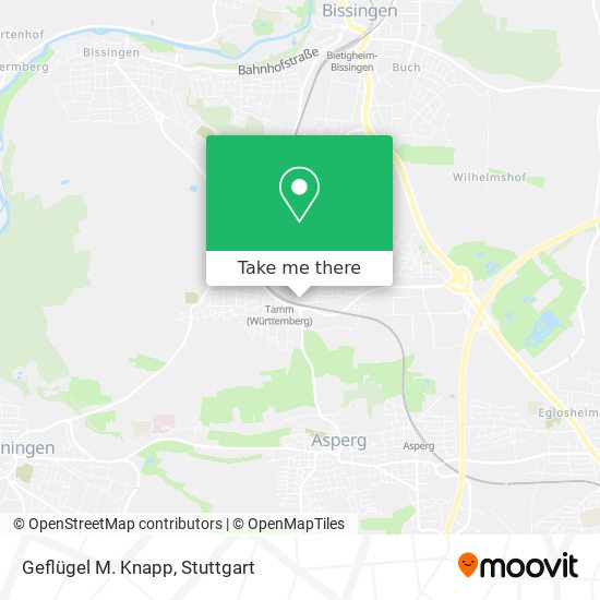Geflügel M. Knapp map