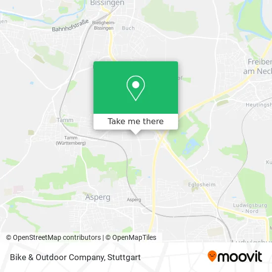 Карта Bike & Outdoor Company