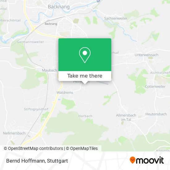 Карта Bernd Hoffmann