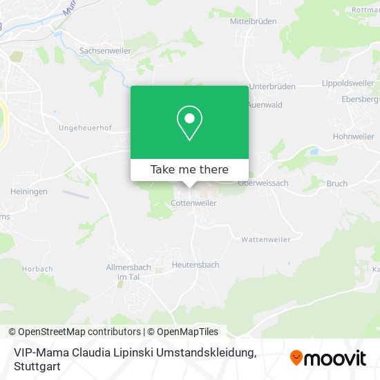 VIP-Mama Claudia Lipinski Umstandskleidung map
