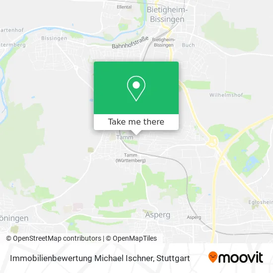 Карта Immobilienbewertung Michael Ischner