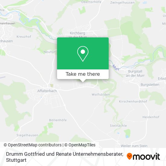 Drumm Gottfried und Renate Unternehmensberater map