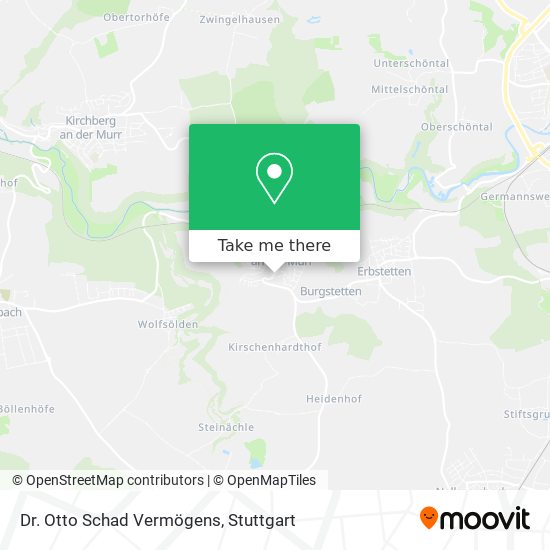 Dr. Otto Schad Vermögens map