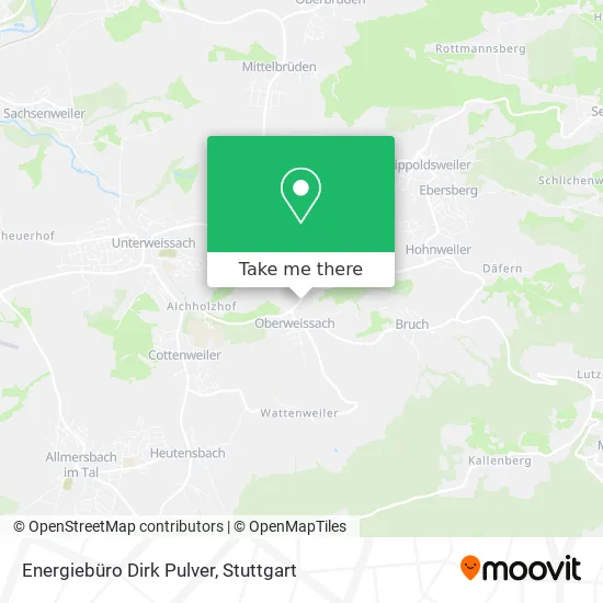 Карта Energiebüro Dirk Pulver