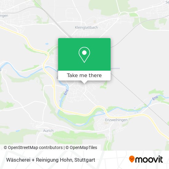 Wäscherei + Reinigung Hohn map