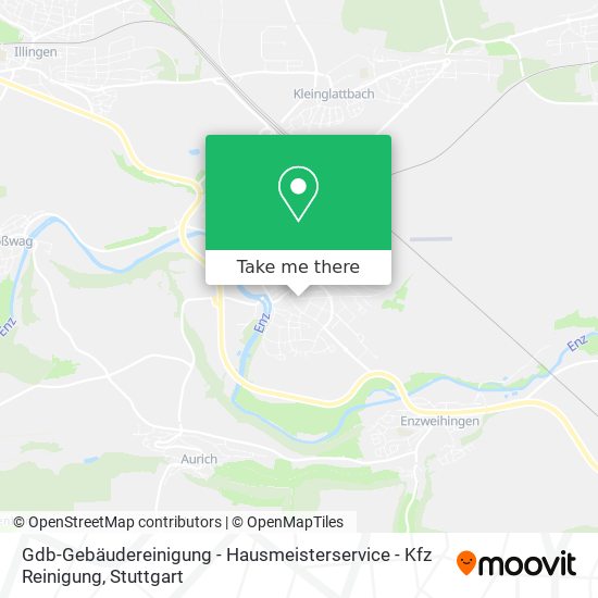 Gdb-Gebäudereinigung - Hausmeisterservice - Kfz Reinigung map