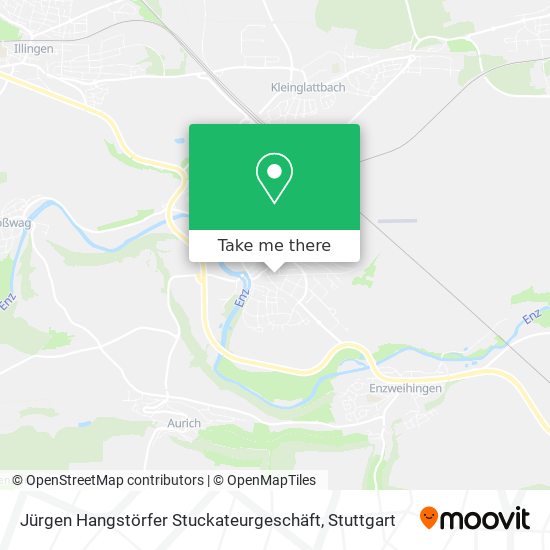 Jürgen Hangstörfer Stuckateurgeschäft map