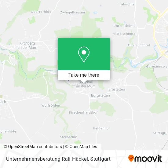 Карта Unternehmensberatung Ralf Häckel