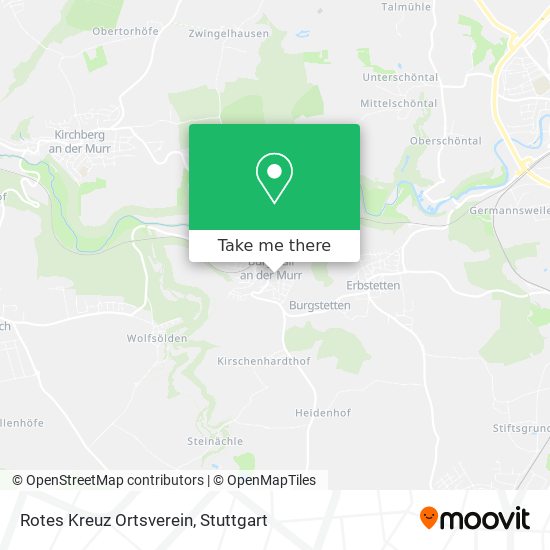 Rotes Kreuz Ortsverein map