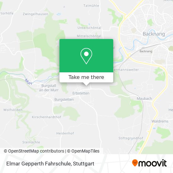 Elmar Gepperth Fahrschule map