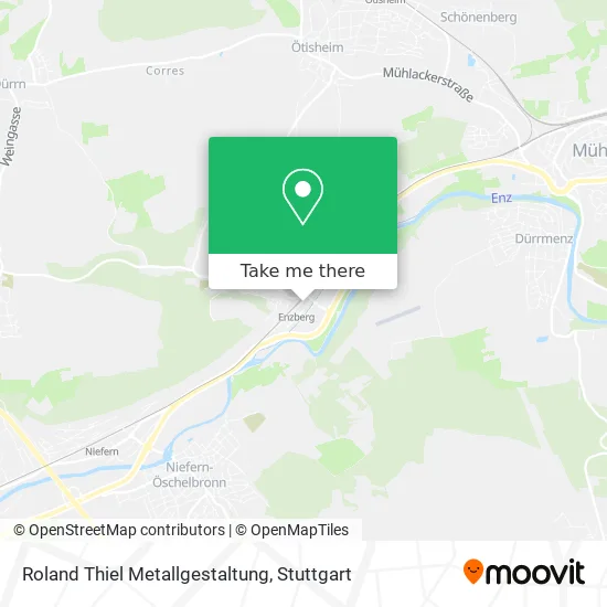 Карта Roland Thiel Metallgestaltung