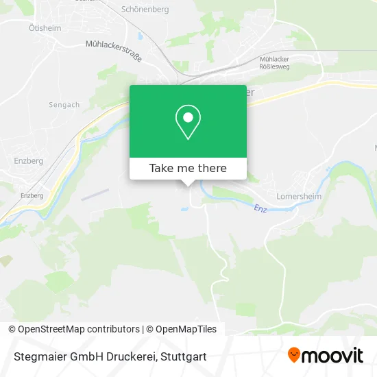 Карта Stegmaier GmbH Druckerei