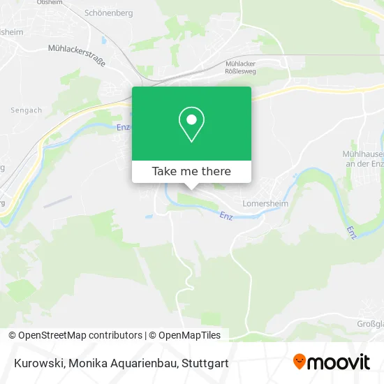 Карта Kurowski, Monika Aquarienbau