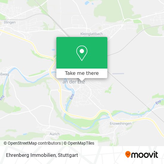 Ehrenberg Immobilien map