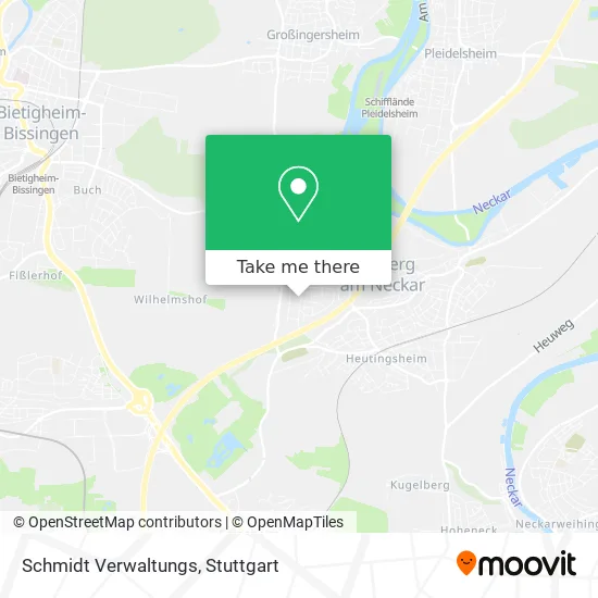 Карта Schmidt Verwaltungs