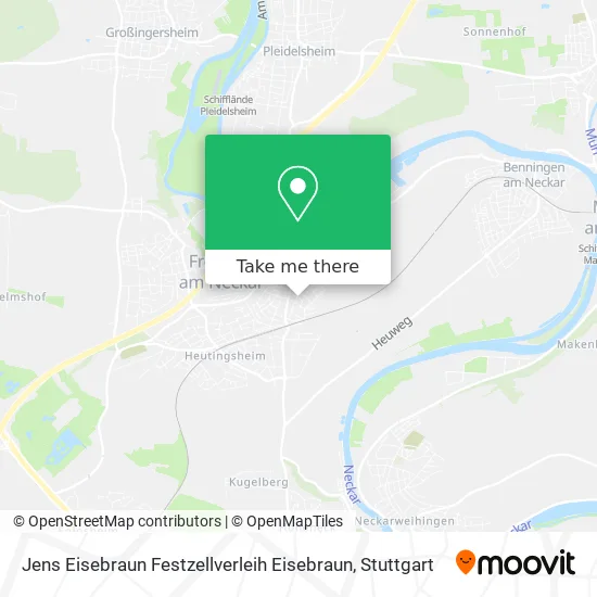 Карта Jens Eisebraun Festzellverleih Eisebraun