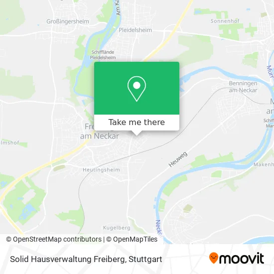 Карта Solid Hausverwaltung Freiberg