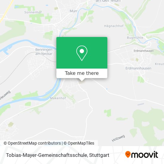 Карта Tobias-Mayer-Gemeinschaftsschule