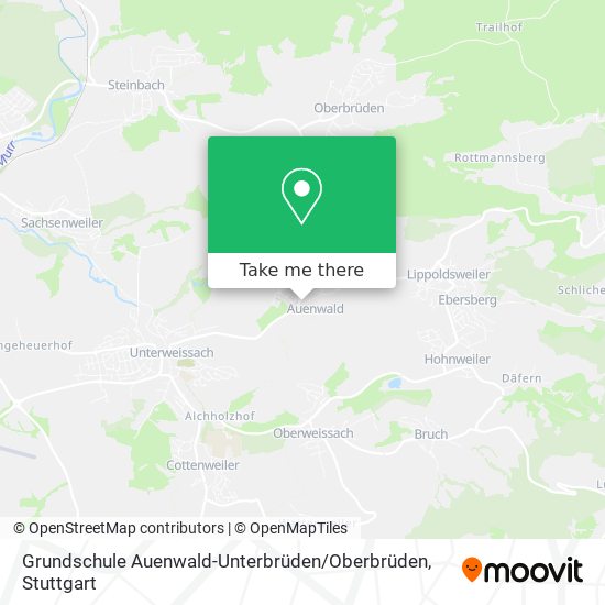 Grundschule Auenwald-Unterbrüden / Oberbrüden map