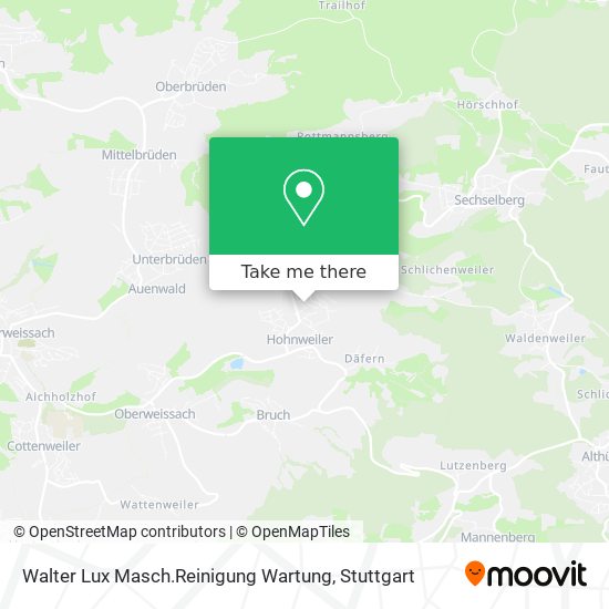 Walter Lux Masch.Reinigung Wartung map