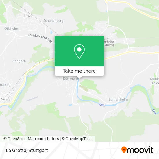 Карта La Grotta