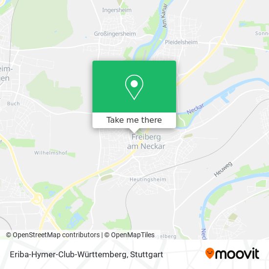 Eriba-Hymer-Club-Württemberg map