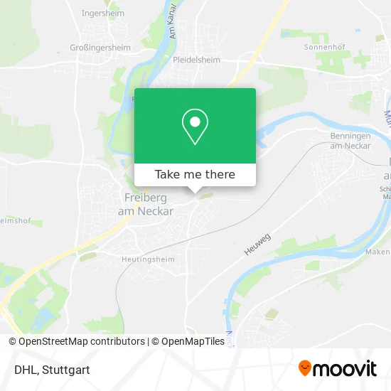 Карта DHL