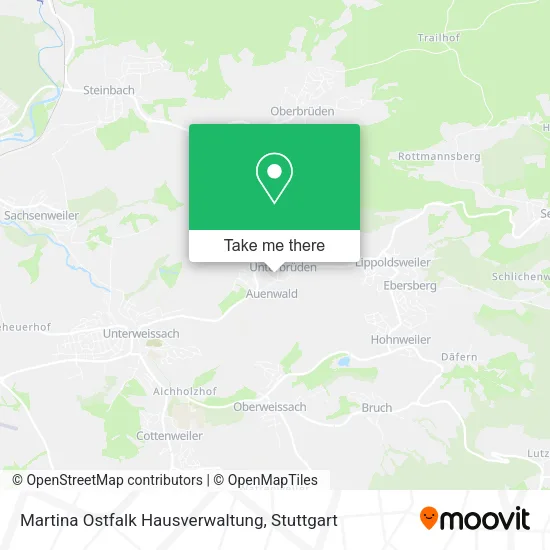 Карта Martina Ostfalk Hausverwaltung