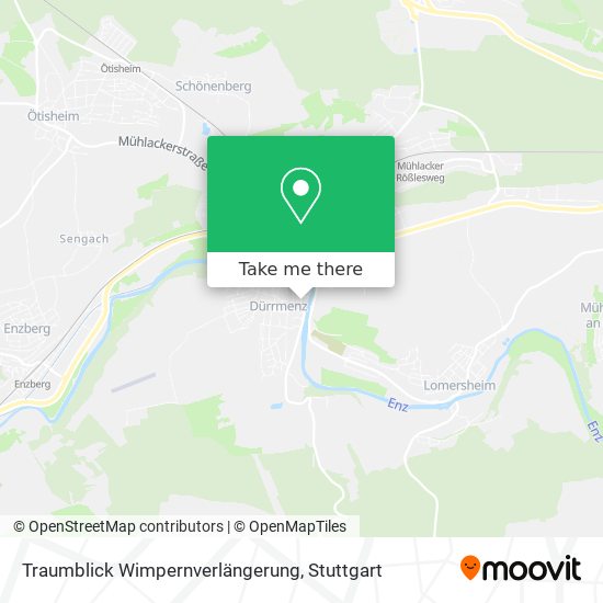 Traumblick Wimpernverlängerung map
