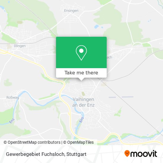 Gewerbegebiet Fuchsloch map