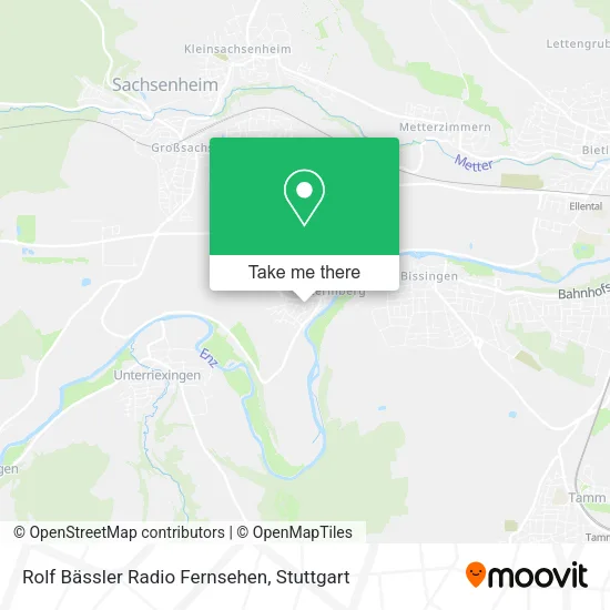 Карта Rolf Bässler Radio Fernsehen