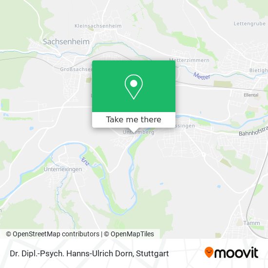 Dr. Dipl.-Psych. Hanns-Ulrich Dorn map