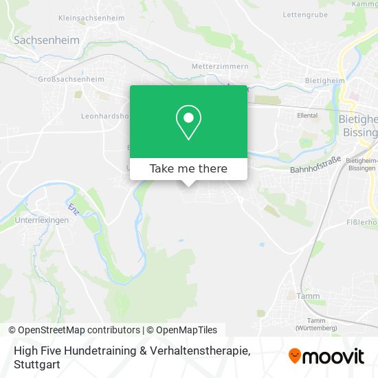 Карта High Five Hundetraining & Verhaltenstherapie