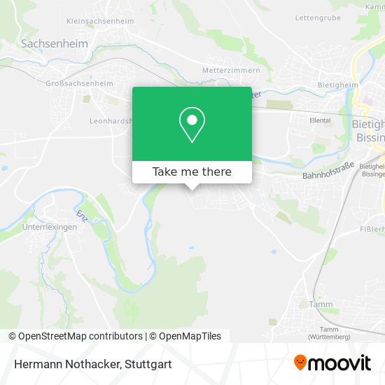 Hermann Nothacker map