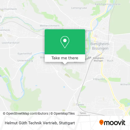 Карта Helmut Güth Technik Vertrieb