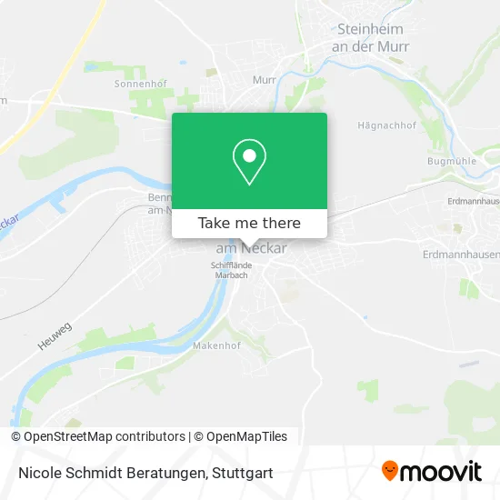 Карта Nicole Schmidt Beratungen