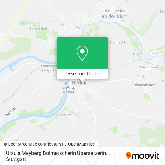 Ursula Meyberg Dolmetscherin Übersetzerin map