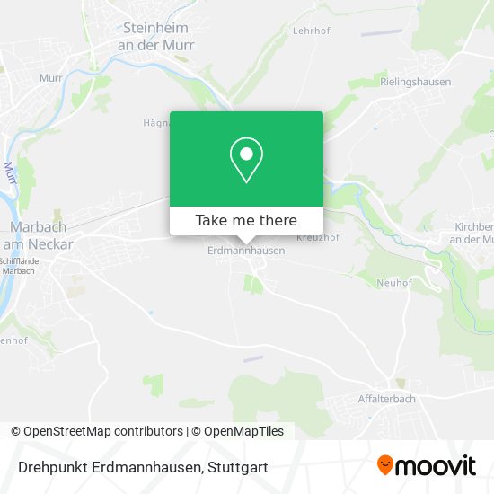 Drehpunkt Erdmannhausen map