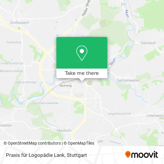 Карта Praxis für Logopädie Lank