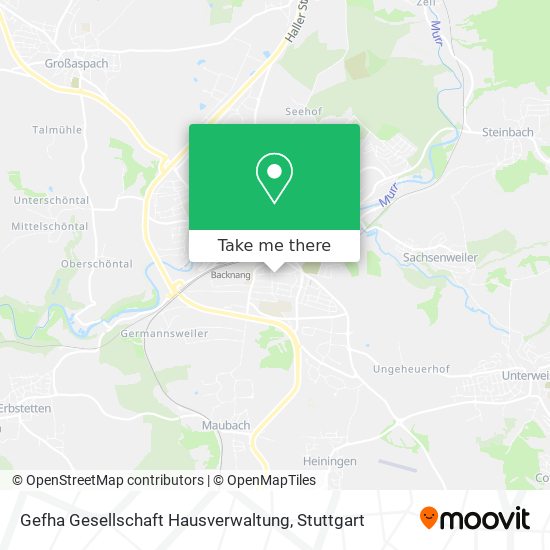 Gefha Gesellschaft Hausverwaltung map