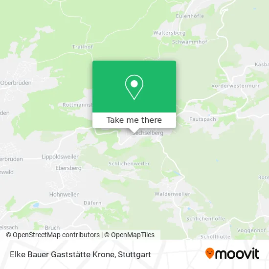 Карта Elke Bauer Gaststätte Krone