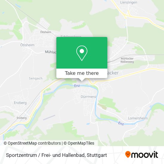 Sportzentrum / Frei- und Hallenbad map