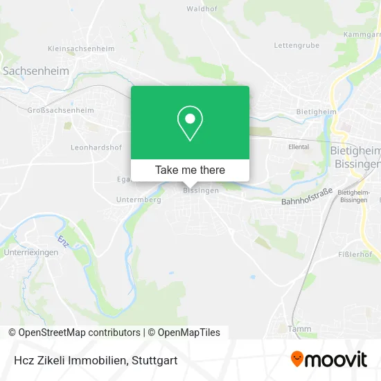 Карта Hcz Zikeli Immobilien