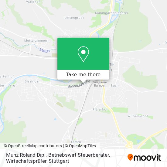 Munz Roland Dipl.-Betriebswirt Steuerberater, Wirtschaftsprüfer map