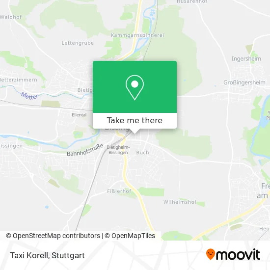 Карта Taxi Korell