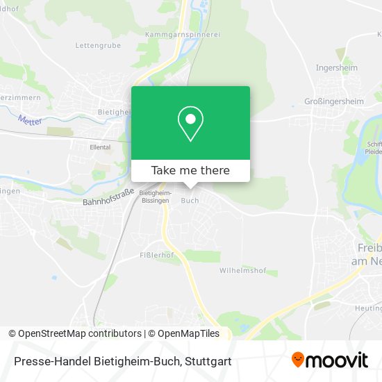 Presse-Handel Bietigheim-Buch map