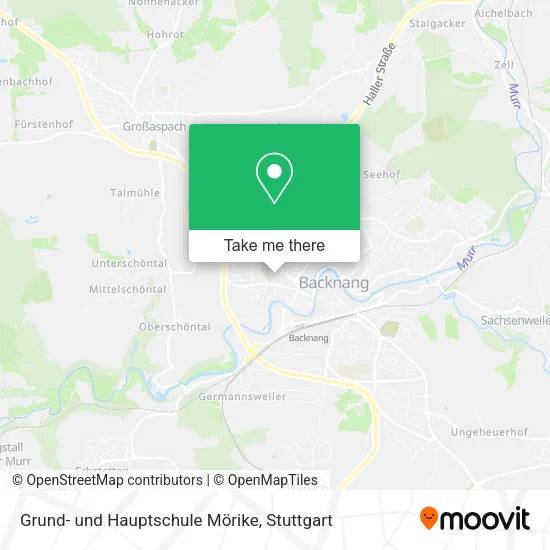 Карта Grund- und Hauptschule Mörike