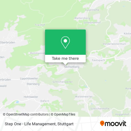 Step One - Life Management map