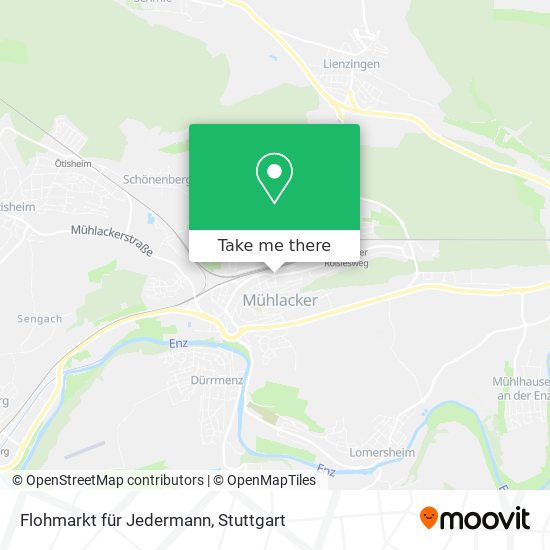 Flohmarkt für Jedermann map